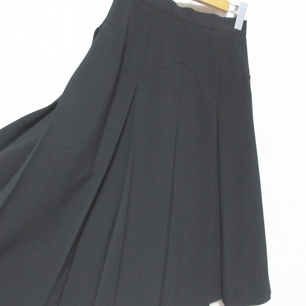 美品 FOXEY NEW YORK フォクシーニューヨーク ボックスプリーツ