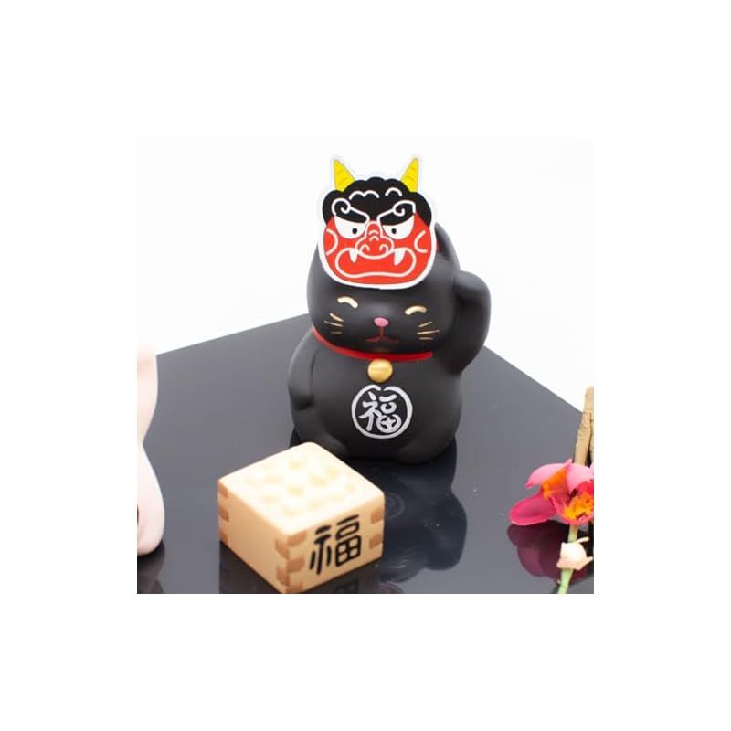 萬古焼 置き物 インテリア オブジェ 卓上 飾り 「 日本の歳時シリーズ