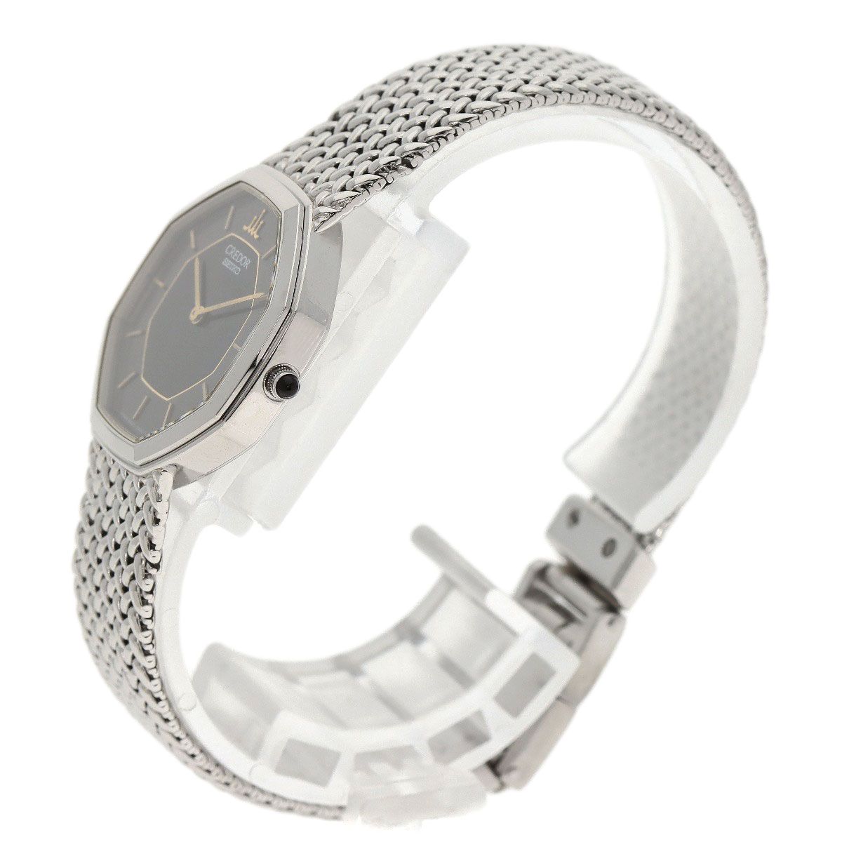 SEIKO セイコー 8420-5660 クレドール オクタゴン 腕時計 SS SS