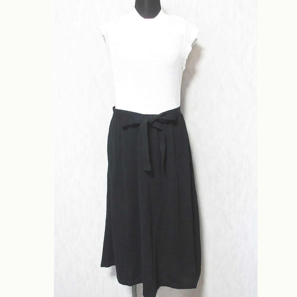 未使用 Rene ルネ ベーシック コンビニットワンピース バイカラー