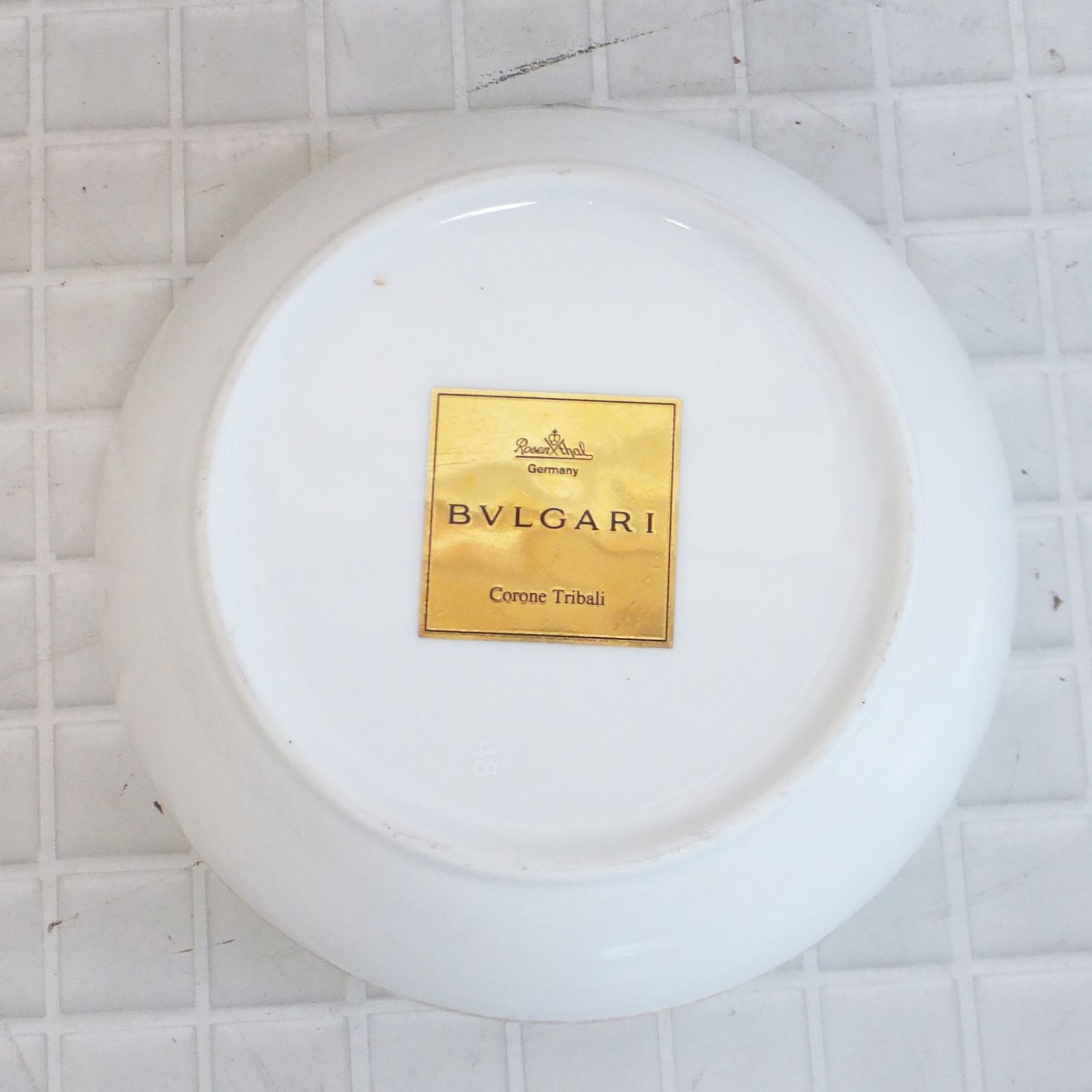 R626【ほぼ未使用】ブルガリ ローゼンタール コラボ コロナトリバーレ