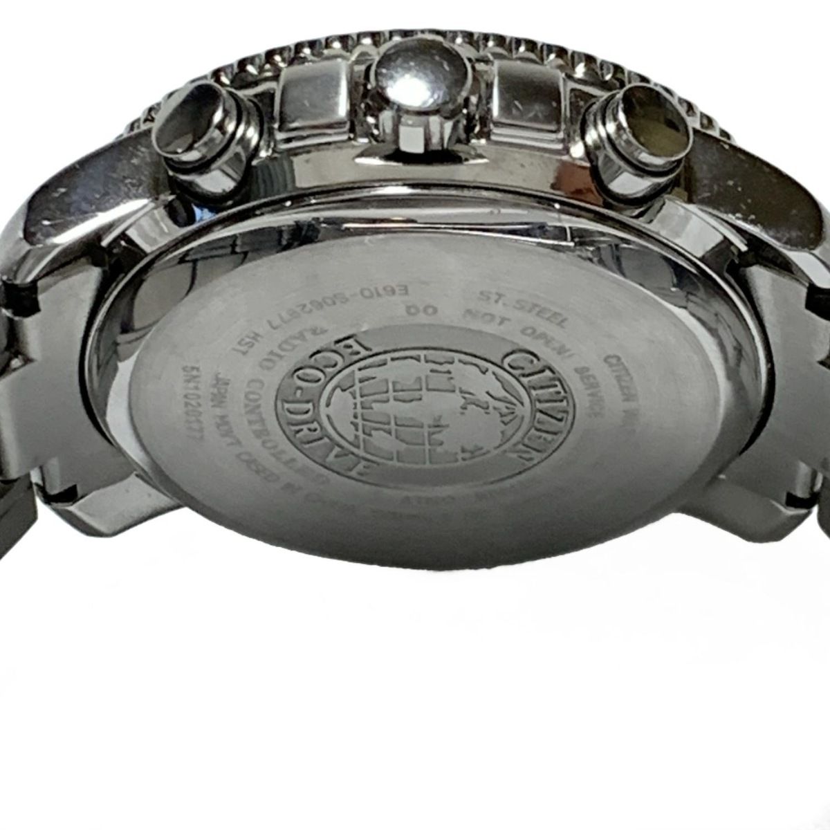  CITIZEN シチズン 腕時計 プロマスター E 610 S 062977 メンズ 回転ベゼル クロノグラフ 白 その他 時計