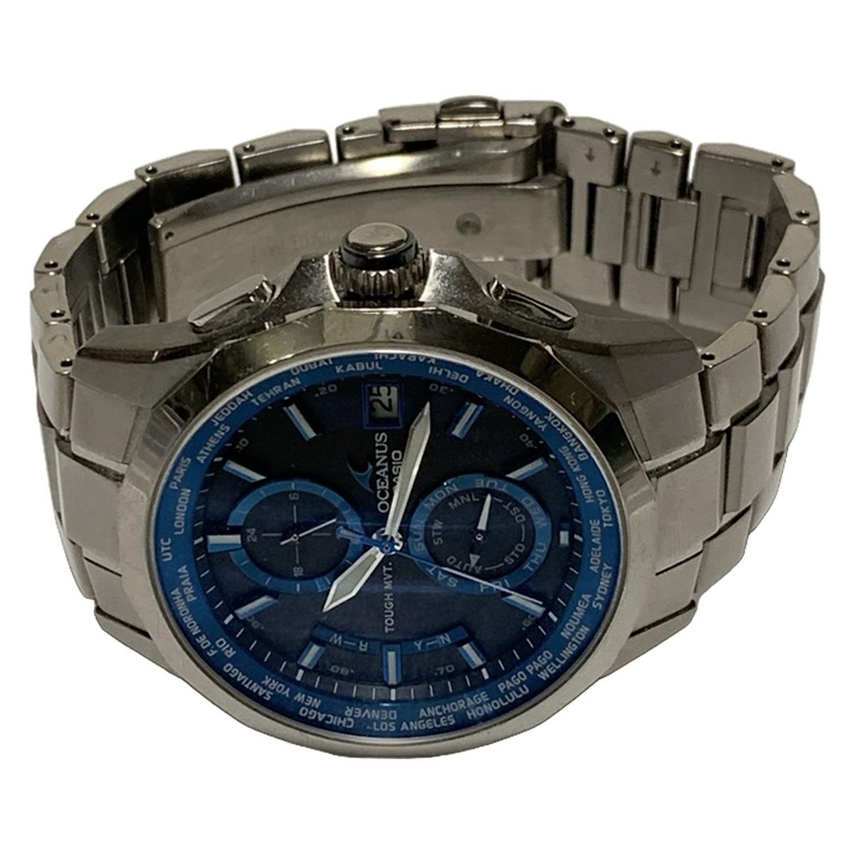 CASIO カシオ 腕時計 オシアナスクラシックライン 0 CW S 2000 メンズ 電波 タフソーラー 黒