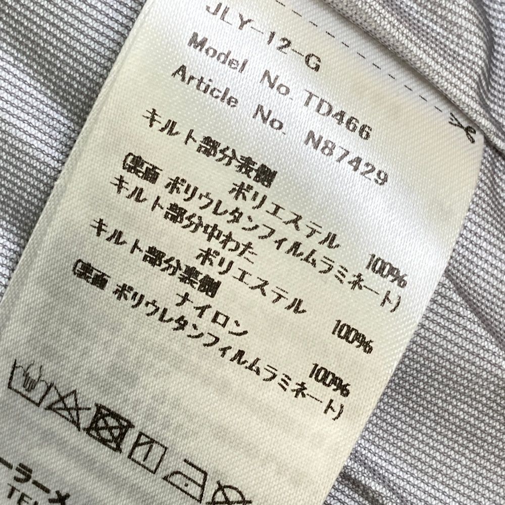 サイズ：M TAYLOR MADE テーラーメイド 2WAY 工場 中綿ベスト ネイビー