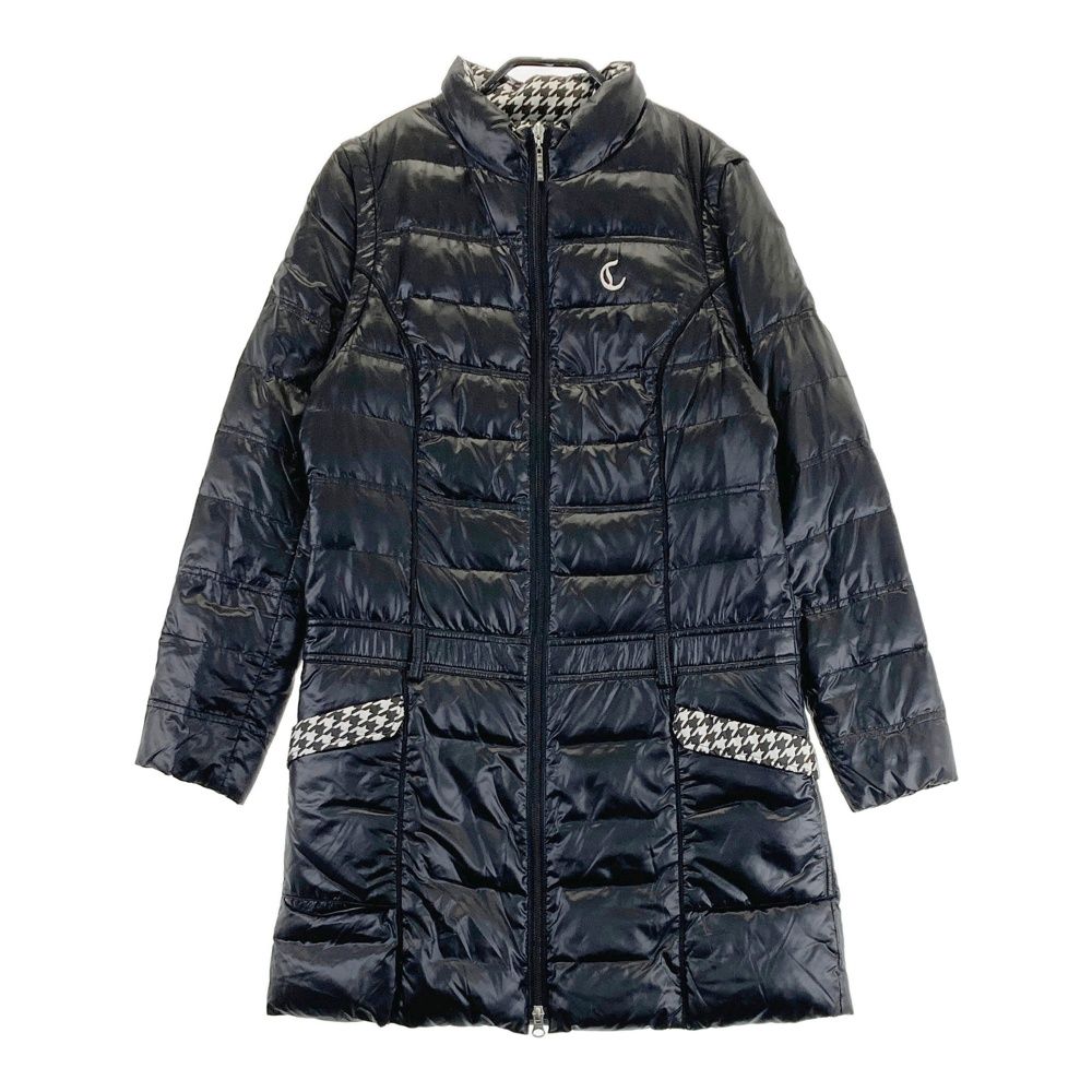 サイズ M キャロウェイ 2 WAY ダウン ワンピース ブラック系 ゴルフウェア レディース ストスト