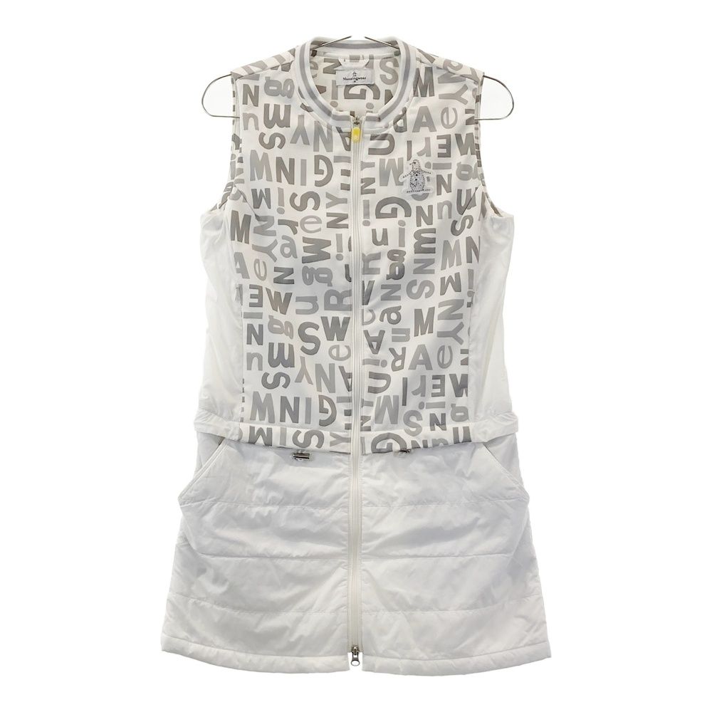 サイズ：M MUNSING WEAR マンシングウェア 中綿切替 ノースリーブ