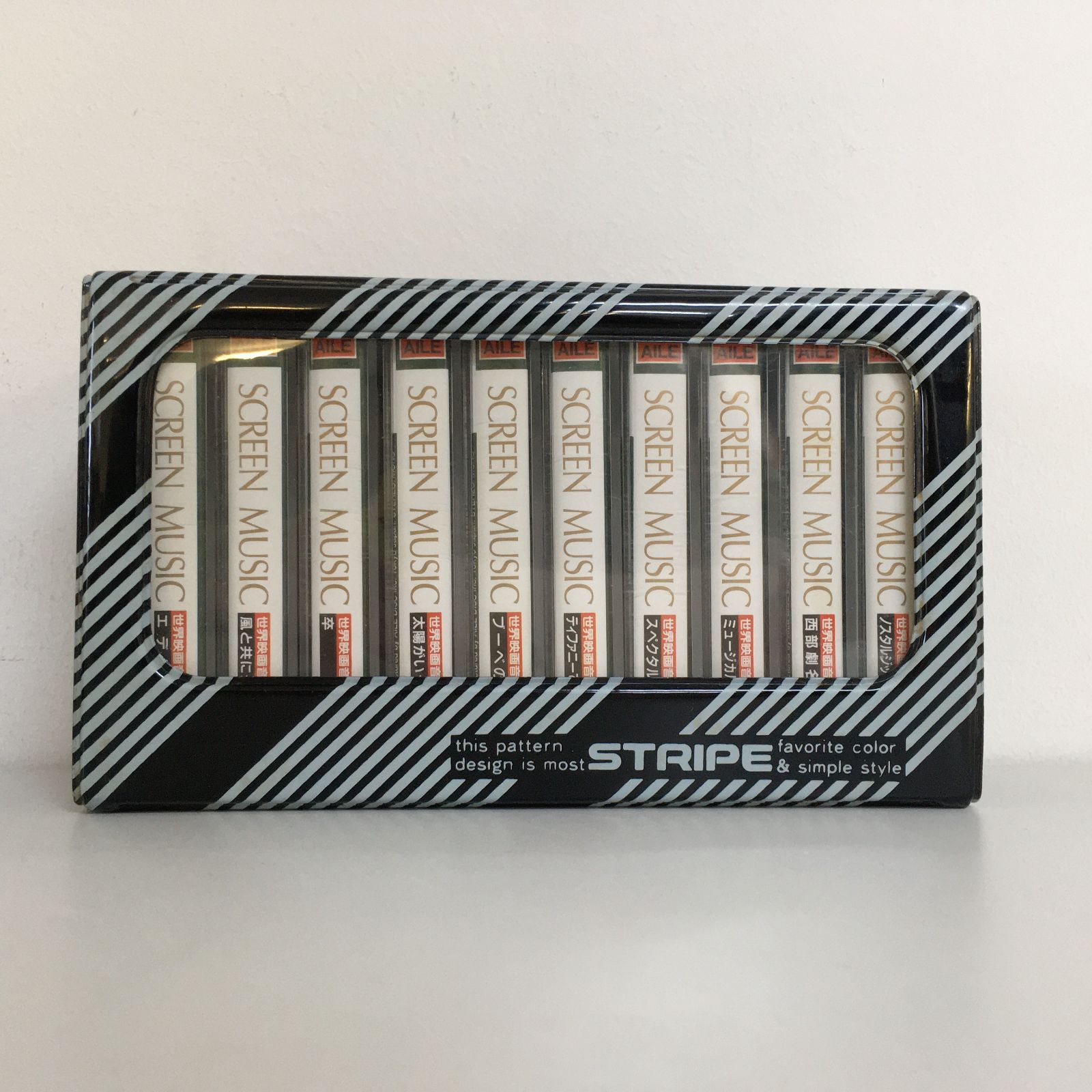 〇STRIPE カセットテープ SCREEN MUSIC 世界映画音楽全集 全10巻