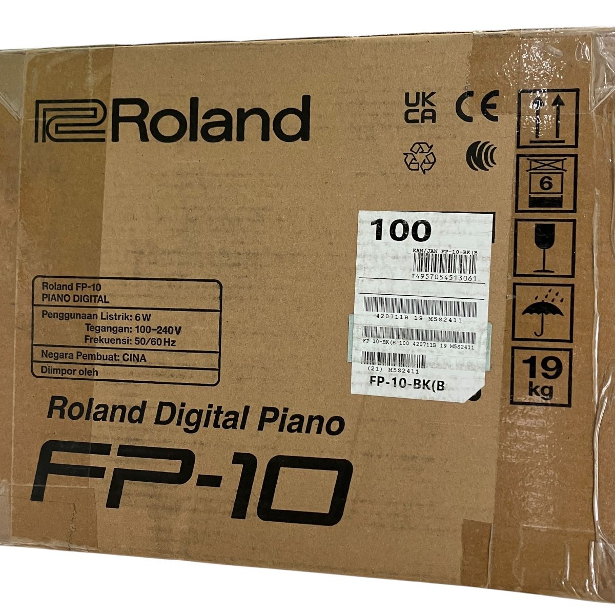 Roland FP 10 BK B 電子ピアノ ポータブルピアノ 88鍵