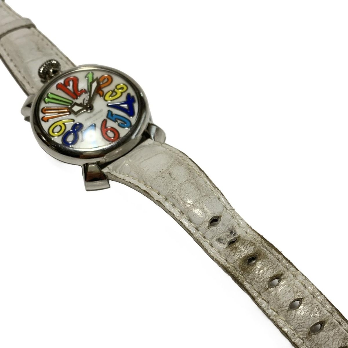 GAGA MILANO(ガガミラノ) 腕時計 マヌアーレ40 レディース シェル文字