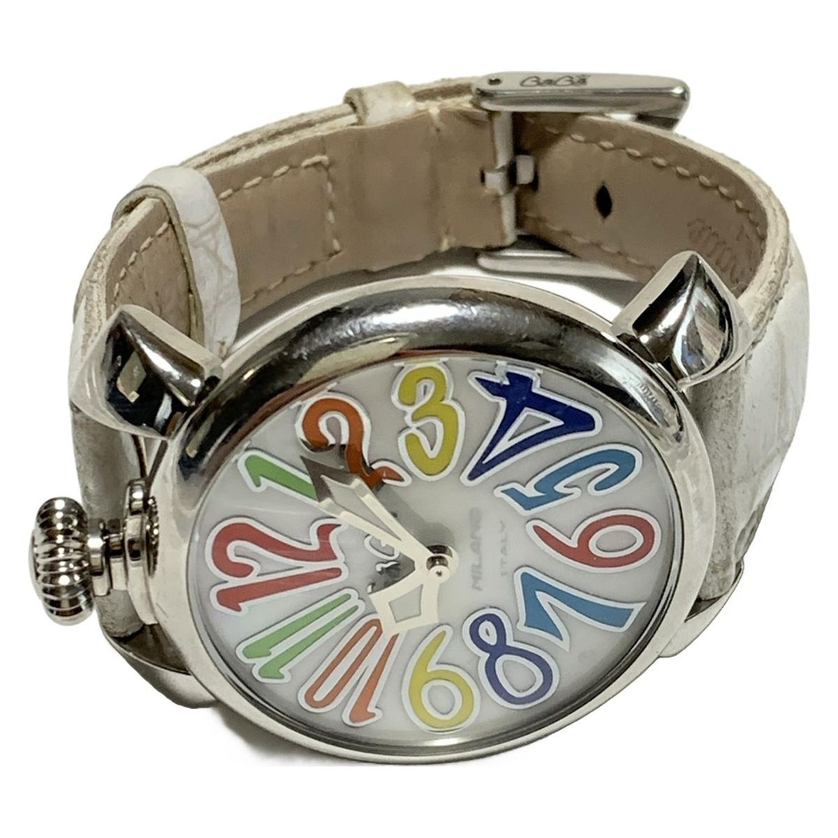 GAGA MILANO(ガガミラノ) 腕時計 マヌアーレ40 レディース シェル文字