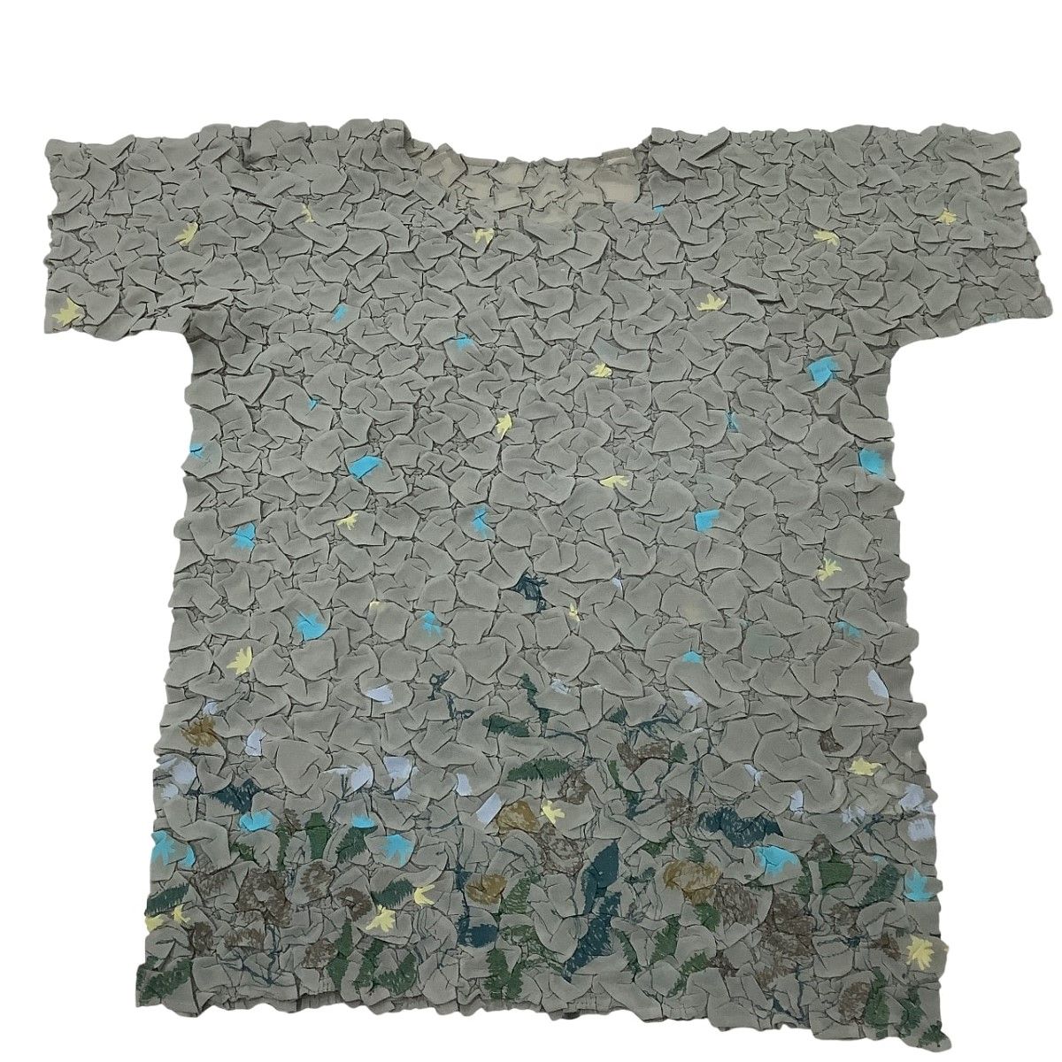 ISSEY MIYAKE イッセイミヤケ 変形 カットソー SIZE ２ ベージュ