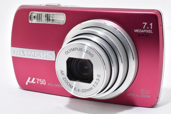 ☆極上品☆ Olympus オリンパス μ 750 ピンク コンパクトデジタル