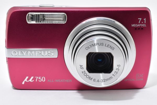 ☆極上品☆ Olympus オリンパス μ 750 ピンク コンパクトデジタル