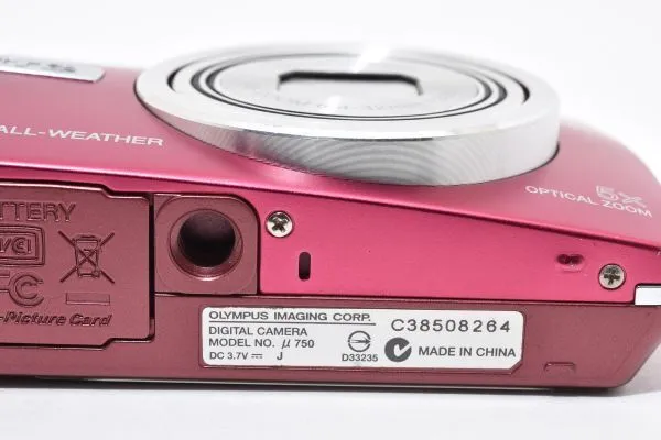カメラ ☆極上品☆ Olympus オリンパス μ 750 ピンク コンパクト
