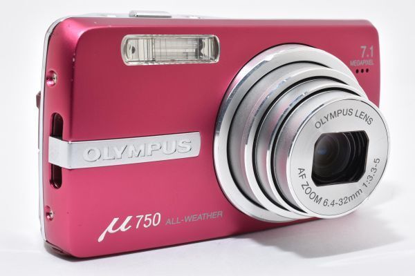 ☆極上品☆ Olympus オリンパス μ 750 ピンク コンパクトデジタル