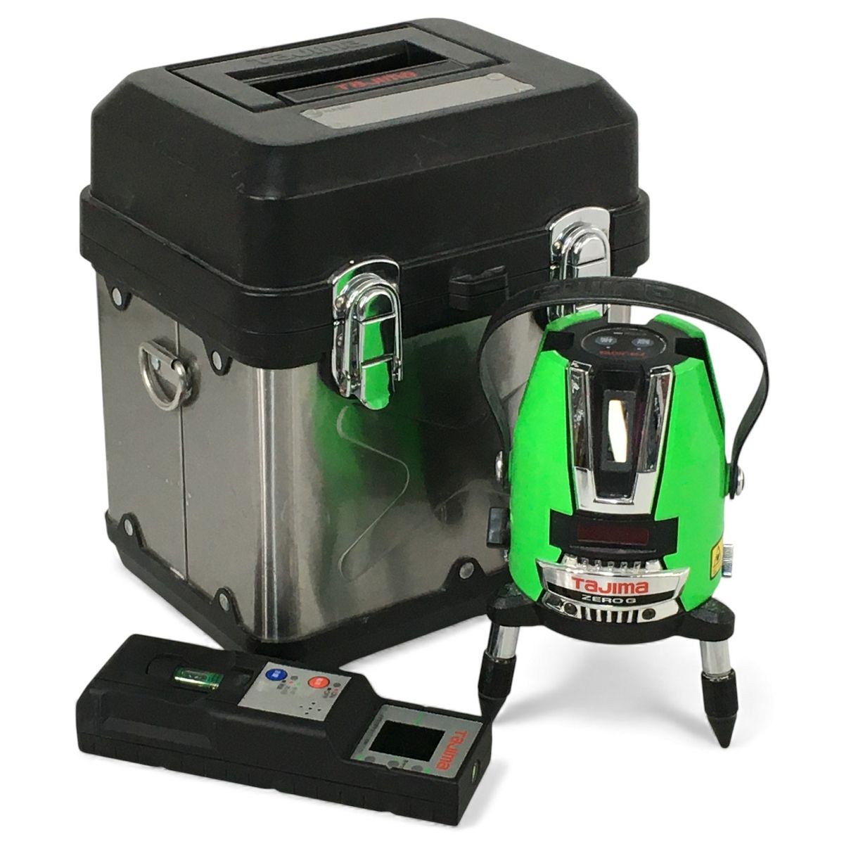 TAJIMA ZEROG KJY タジマ レーザー機器 レーザー墨出し器 受光器 ケース付