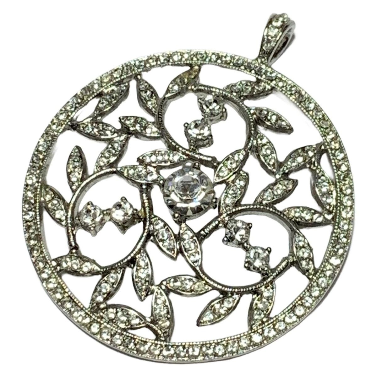 フォクシーペンダント❤️クリア FOXEY(フォクシー) ペンダントトップ - シルバー×クリア ライン