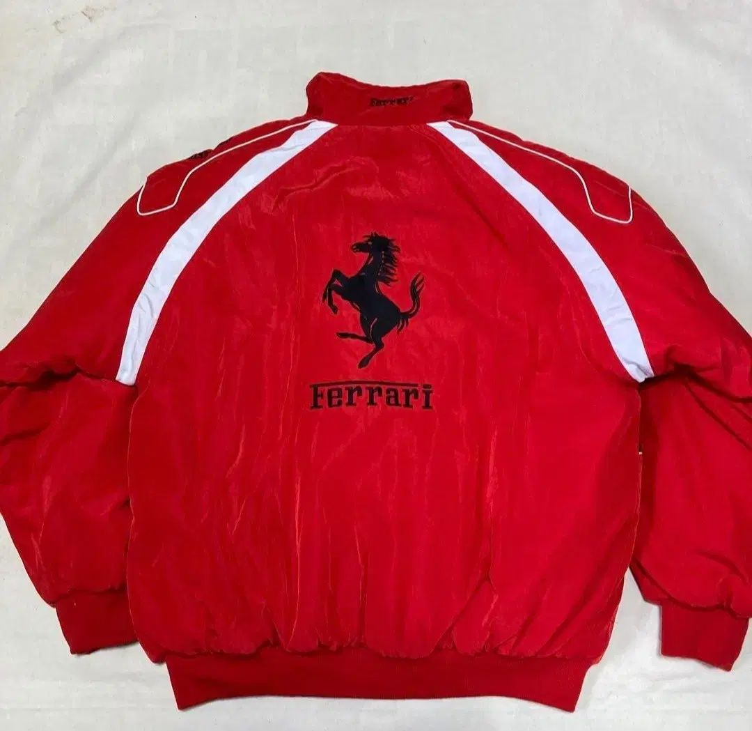 Ferrari(フェラーリ) レーシン ジャケット レッド アウター - メルカリ