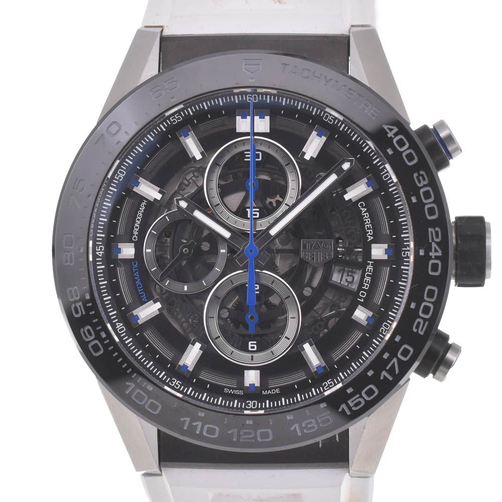 タグホイヤー TAG HEUER CAR 2 A 1 T-0 カレラ キャリバーホイヤー01 クロノグラフ 自動巻き メンズ 箱 保証書付き B 141907