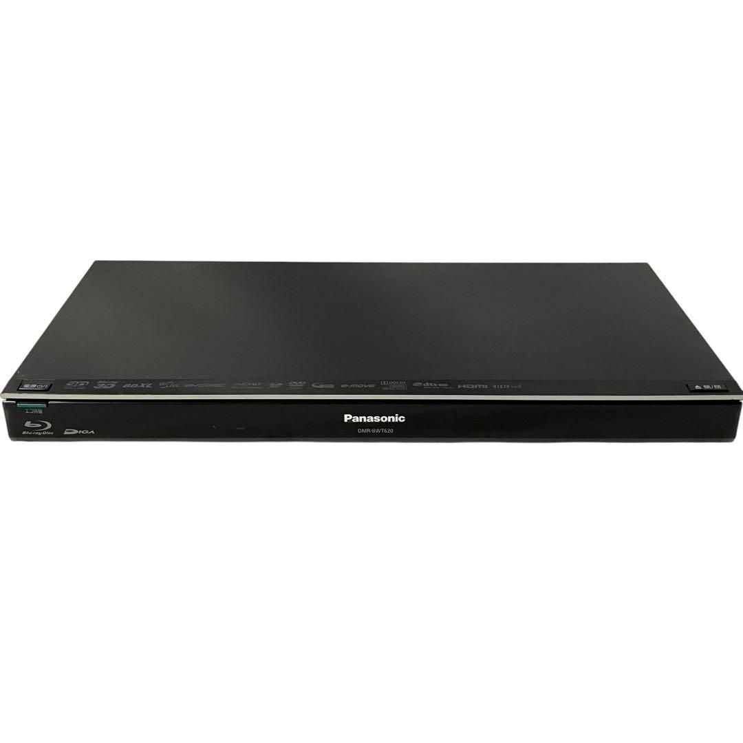 Panasonic DIGA 2番組同時録画 1TB ブルーレイレコーダー DMR-BWT620-K