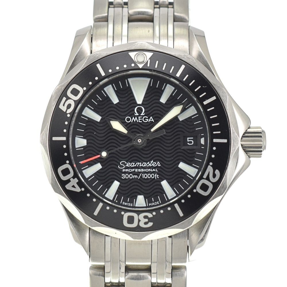 オメガ OMEGA 2282.50 シーマスター デイト クォーツ レディース B 142009