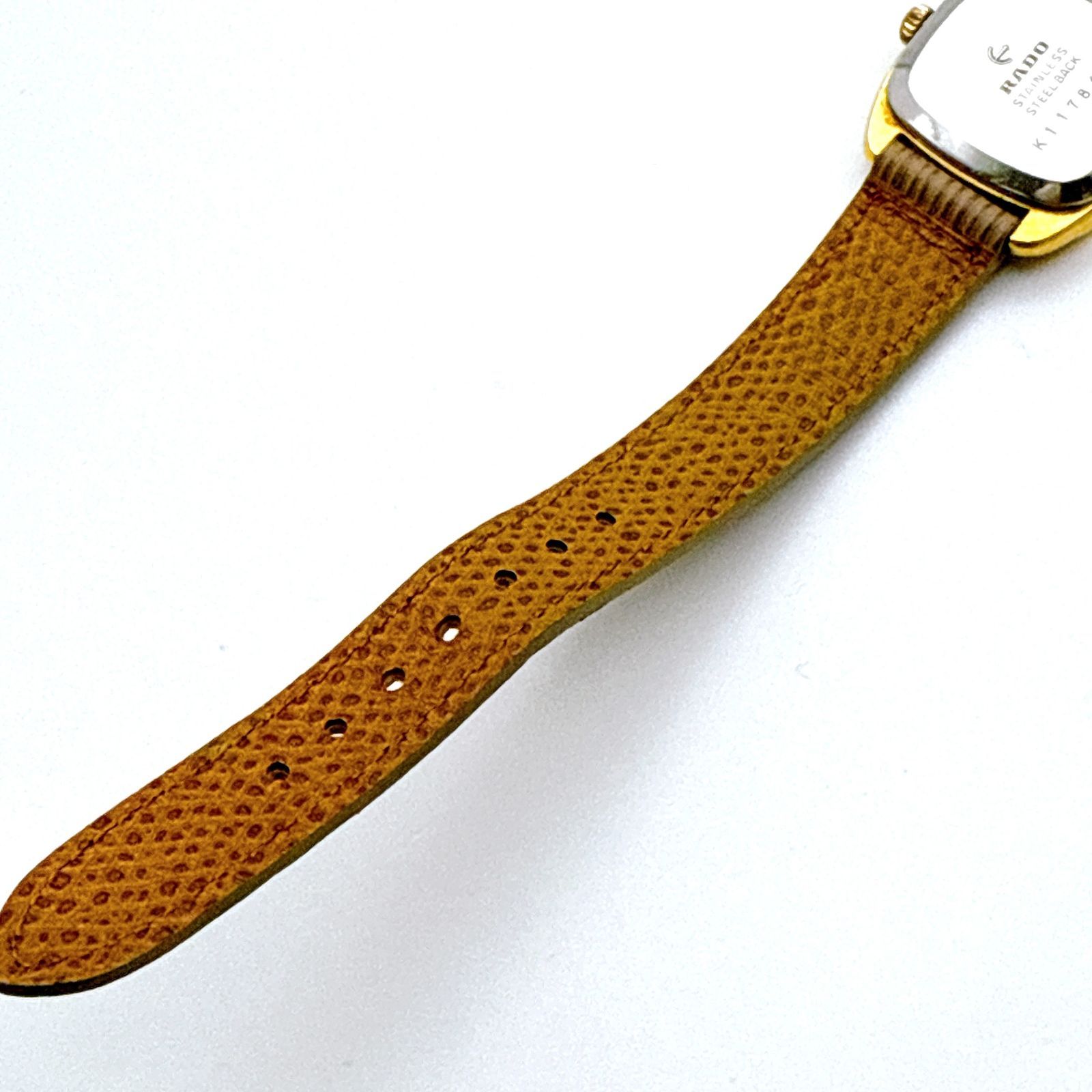 A104【アンティーク】RADO Moncherie ラドー ゴールドカラー 