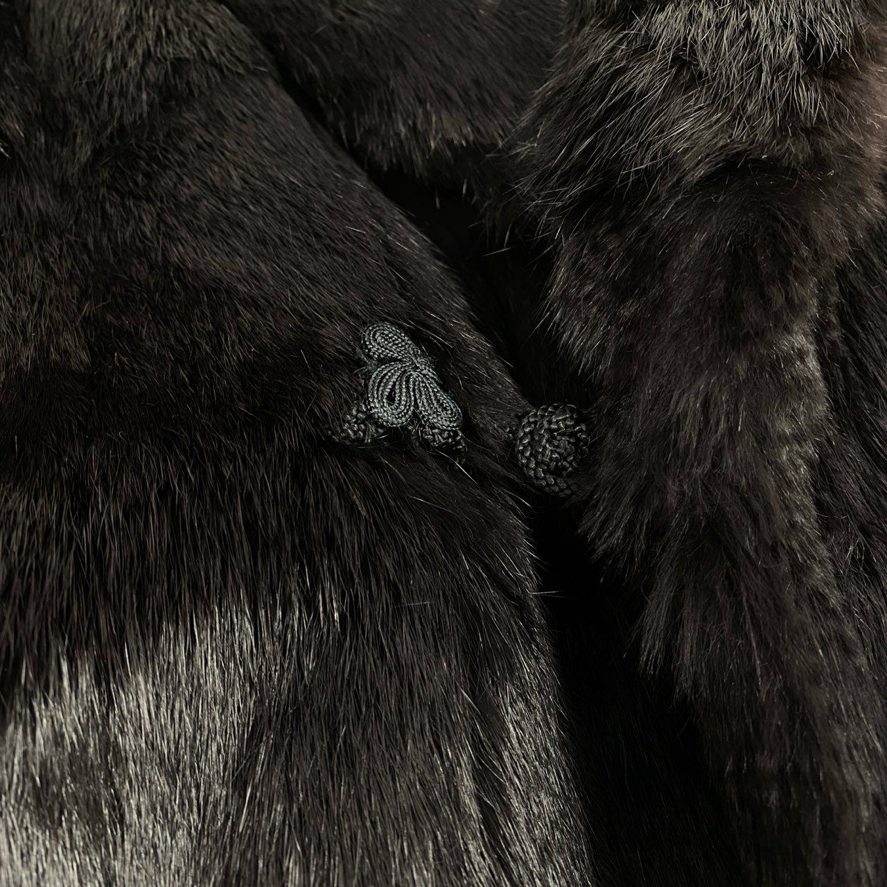 23l1《本毛皮》 ラビットファー 毛皮コート ロングコート ファーコート