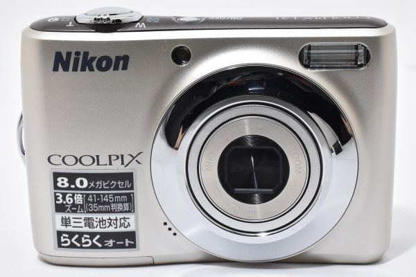 ☆極上品☆ Nikon ニコン COOLPIX L21 コンパクトデジタルカメラ #K512