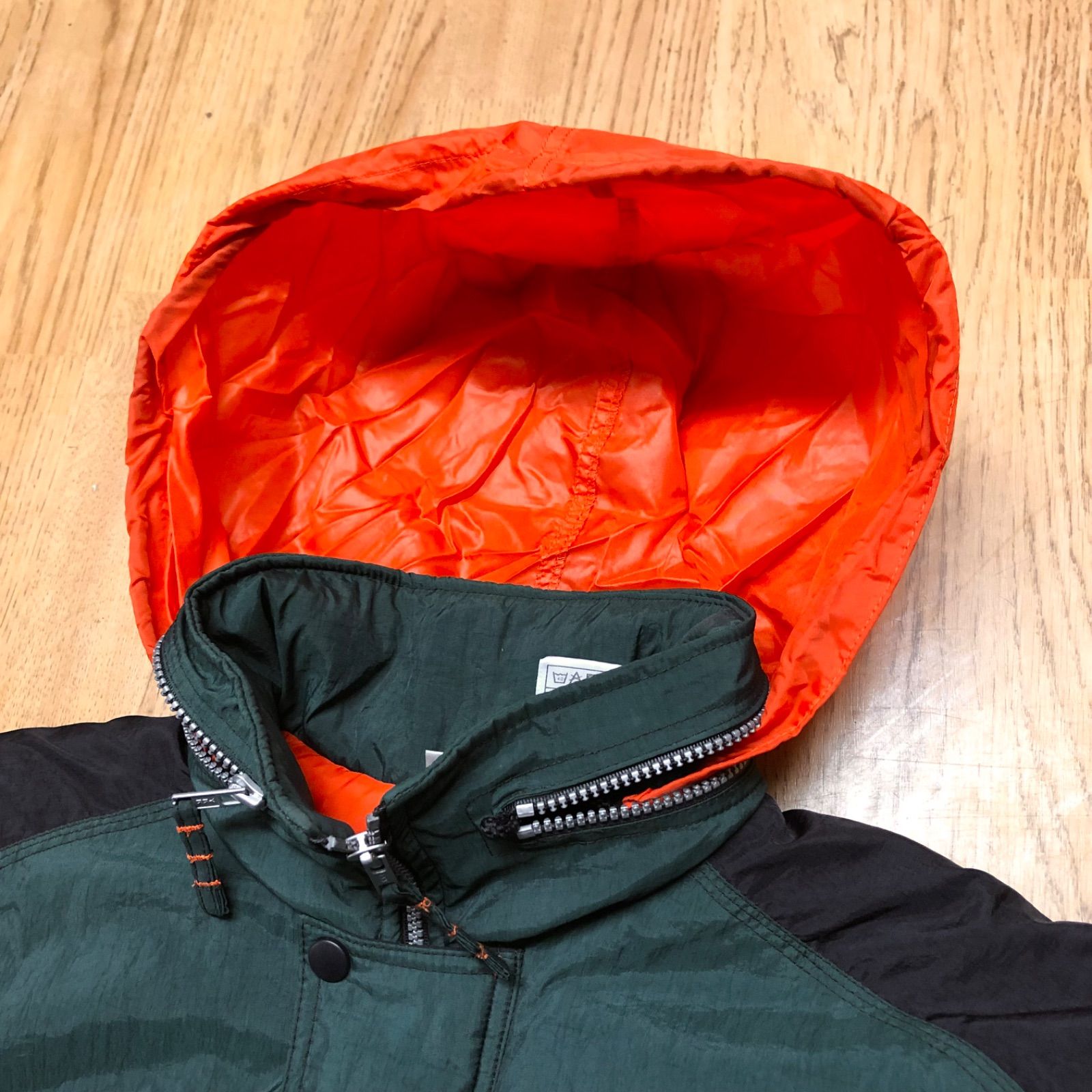 90's NIKE サイズM ベンチコート ナイロンジャケット 中綿ジャケット