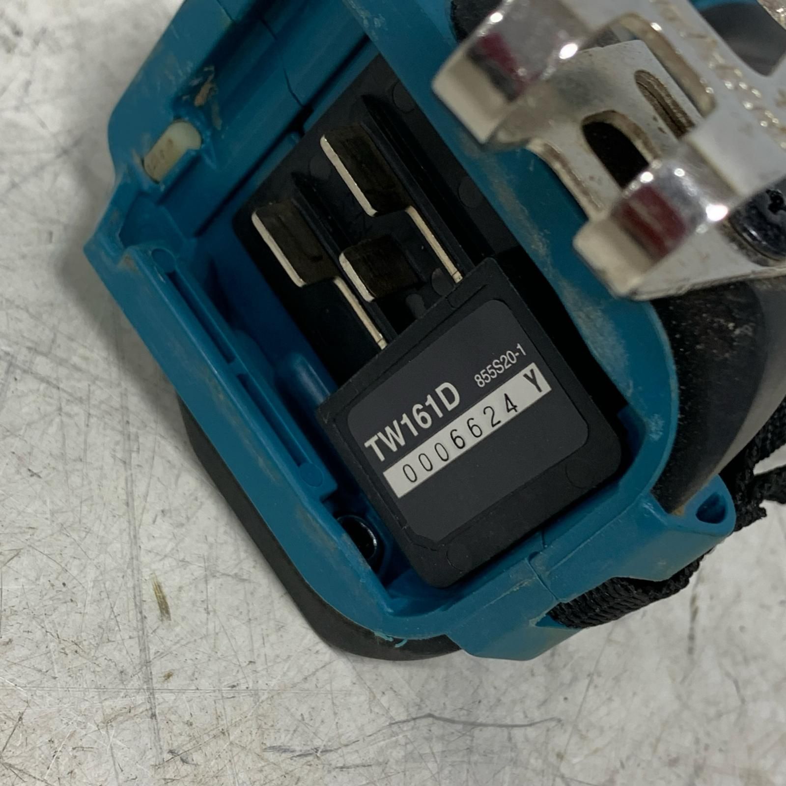  ♭♭MAKITA マキタ 充電式インパクトレンチ 充電器 充電池 ケース付 10.8 V 4.0 AH TW 161 D ブルー 電動インパクトレンチ ドリル ドライバー レンチ