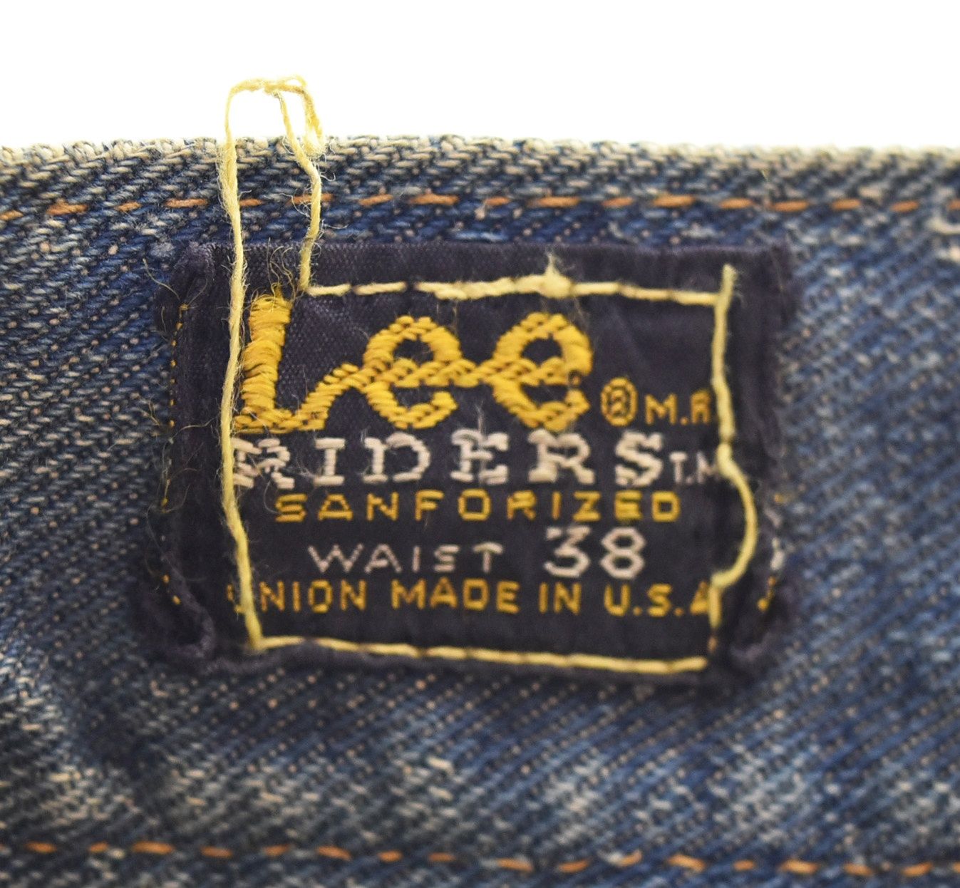 リー Lee 60s Vintage 101Z サイド黒タグ セミオートタロン ボタン裏33 