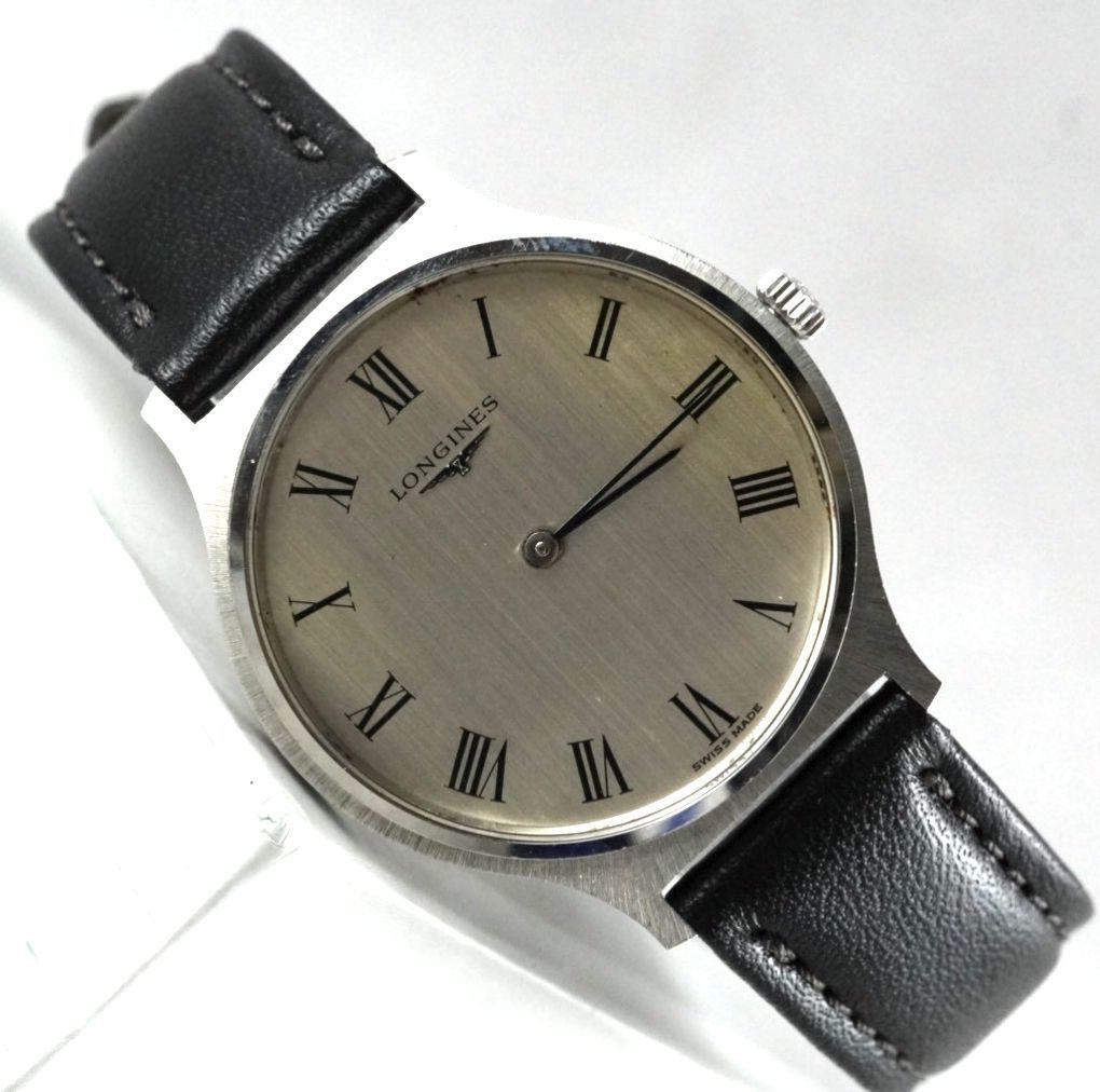 LONGINES ロンジン 腕時計 メンズ ドレスウォッチ 薄型 2針 アナログ