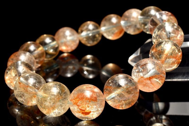 １点物 天然色 ヒマラヤ産 アクアマリン 12 mm ブレスレット パワーストーン 天然石 _MC 1504