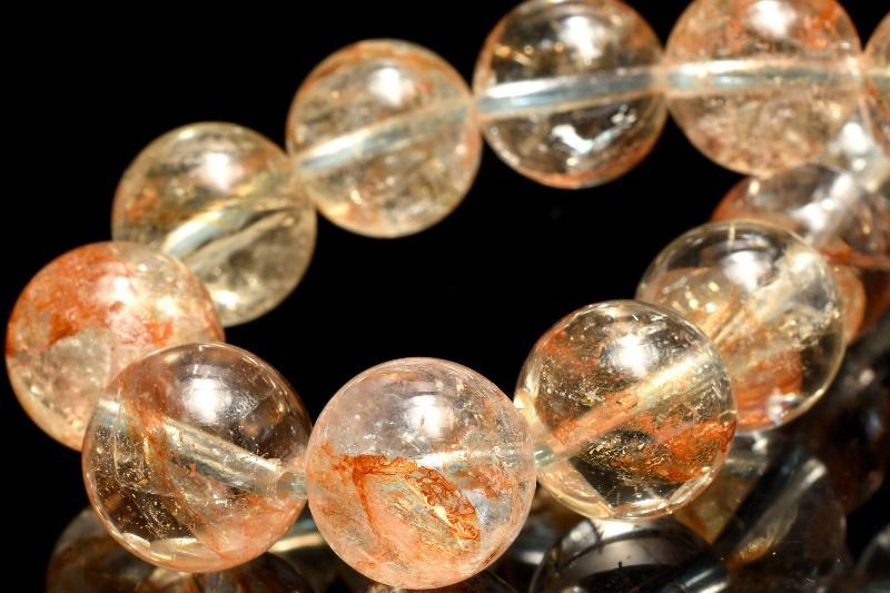 １点物 天然色 ヒマラヤ産 アクアマリン 12 mm ブレスレット パワーストーン 天然石 _MC 1504