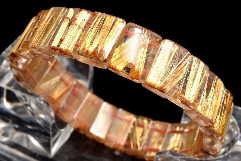 1点物】数量限定◇迫力金針！ ゴールドタイチンルチルクォーツ 7-8.5