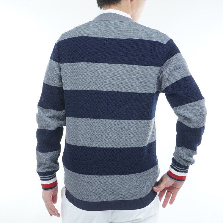 トミーヒルフィガー ゴルフ セーター メンズ 長袖 ニット クルーネック