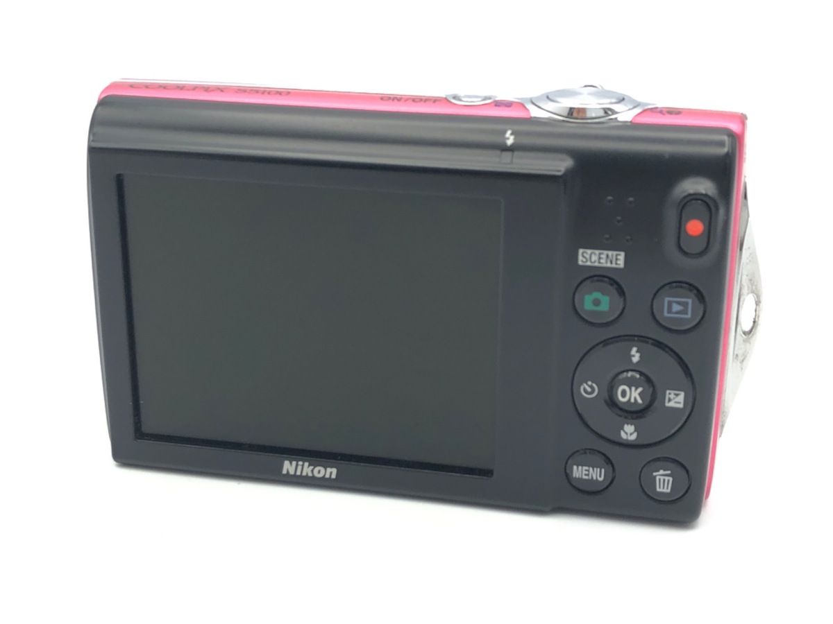 並品 ニコン COOLPIX S 5100 ホットピンク