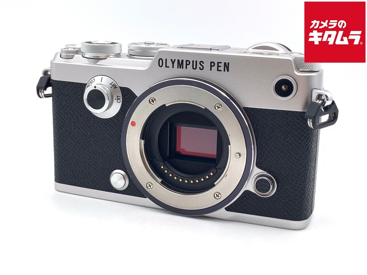 並品 オリンパス PEN-F ボディ シルバー