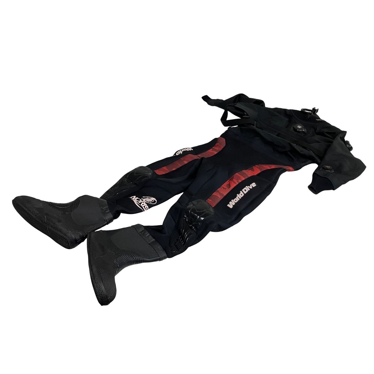 World Dive ドライスーツ シェル ネオプレン ハイブリッド ダイビング