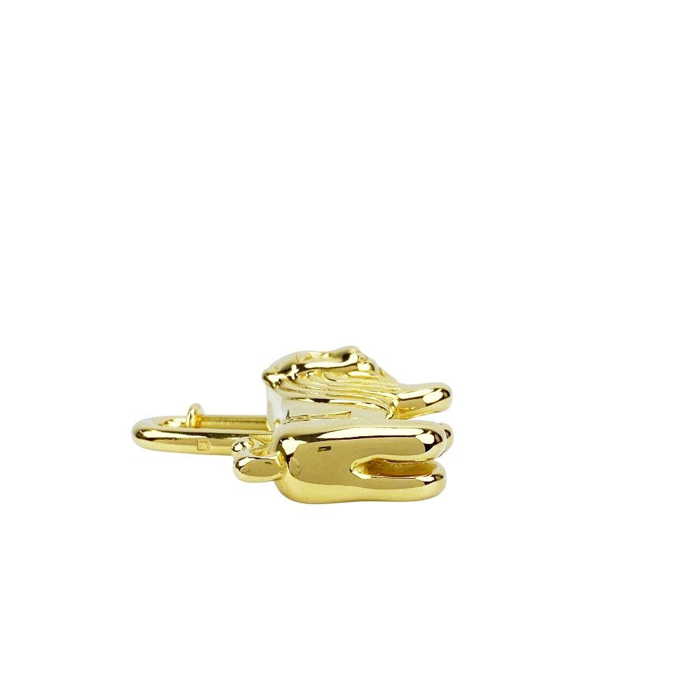 エルメス □新同□ カデナ ライオン バッグ チャーム アニマル