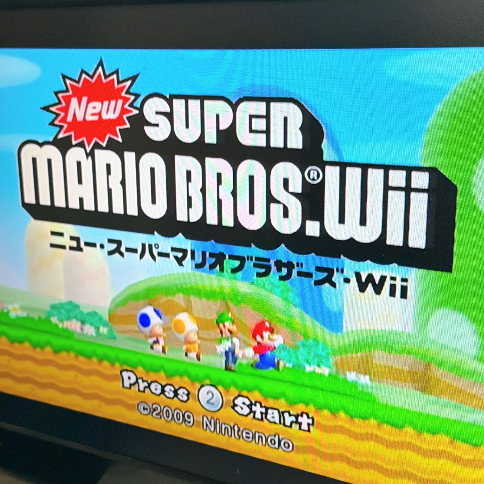 ニンテンドー Wii 本体 マリオ25周年記念モデル スーパーマリオ