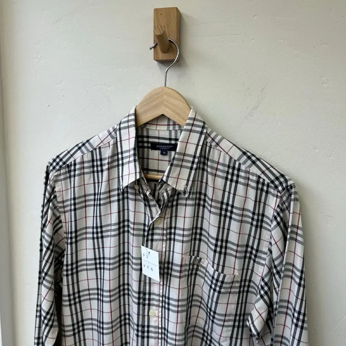 BURBERRY バーバリー　ノバチェック　シャツ 15156 - BURBERRY バーバリー ノヴァチェック CHECK シャツ - メルカリ