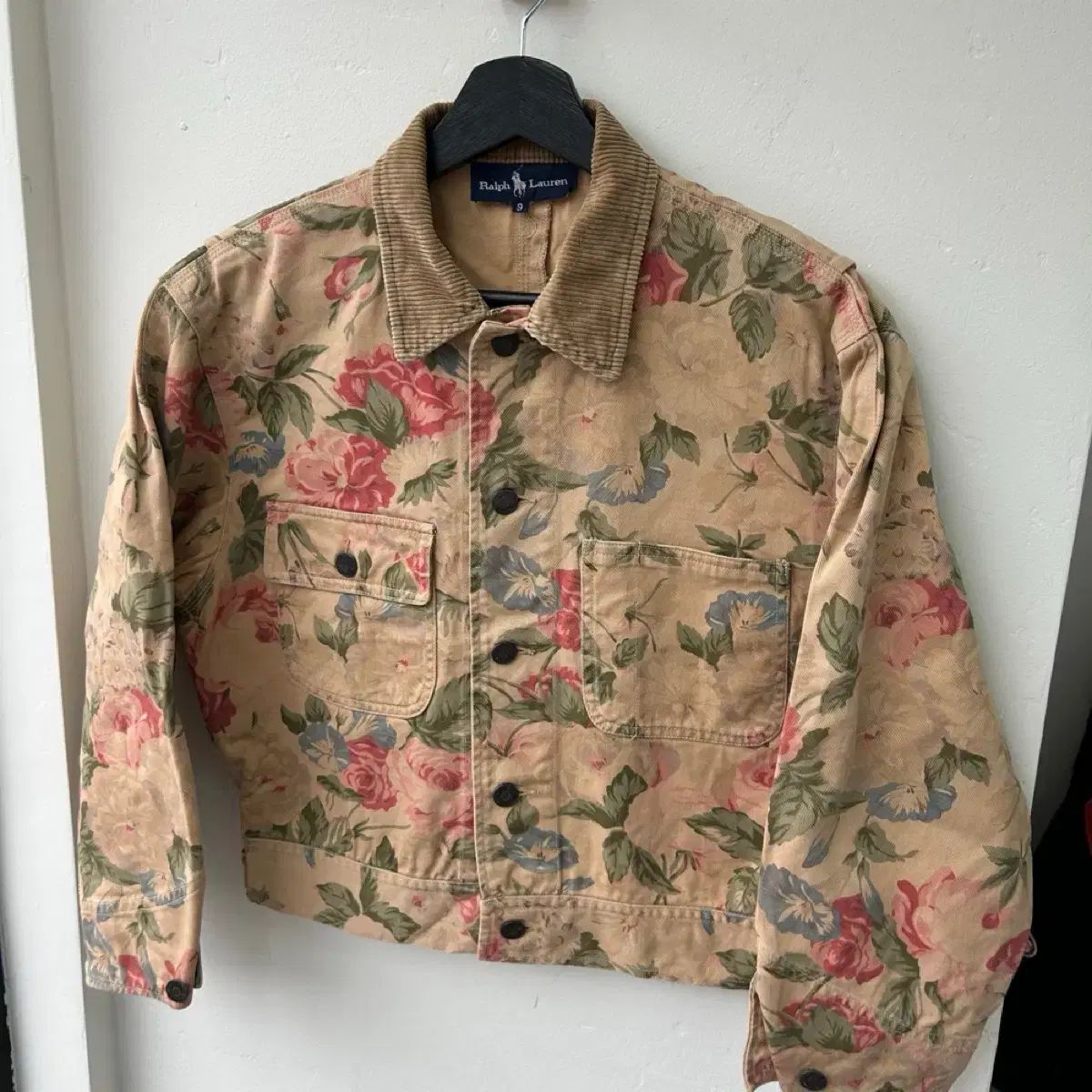 15005 - ポロ ラルフローレン フローラル トラッカー ジャケット