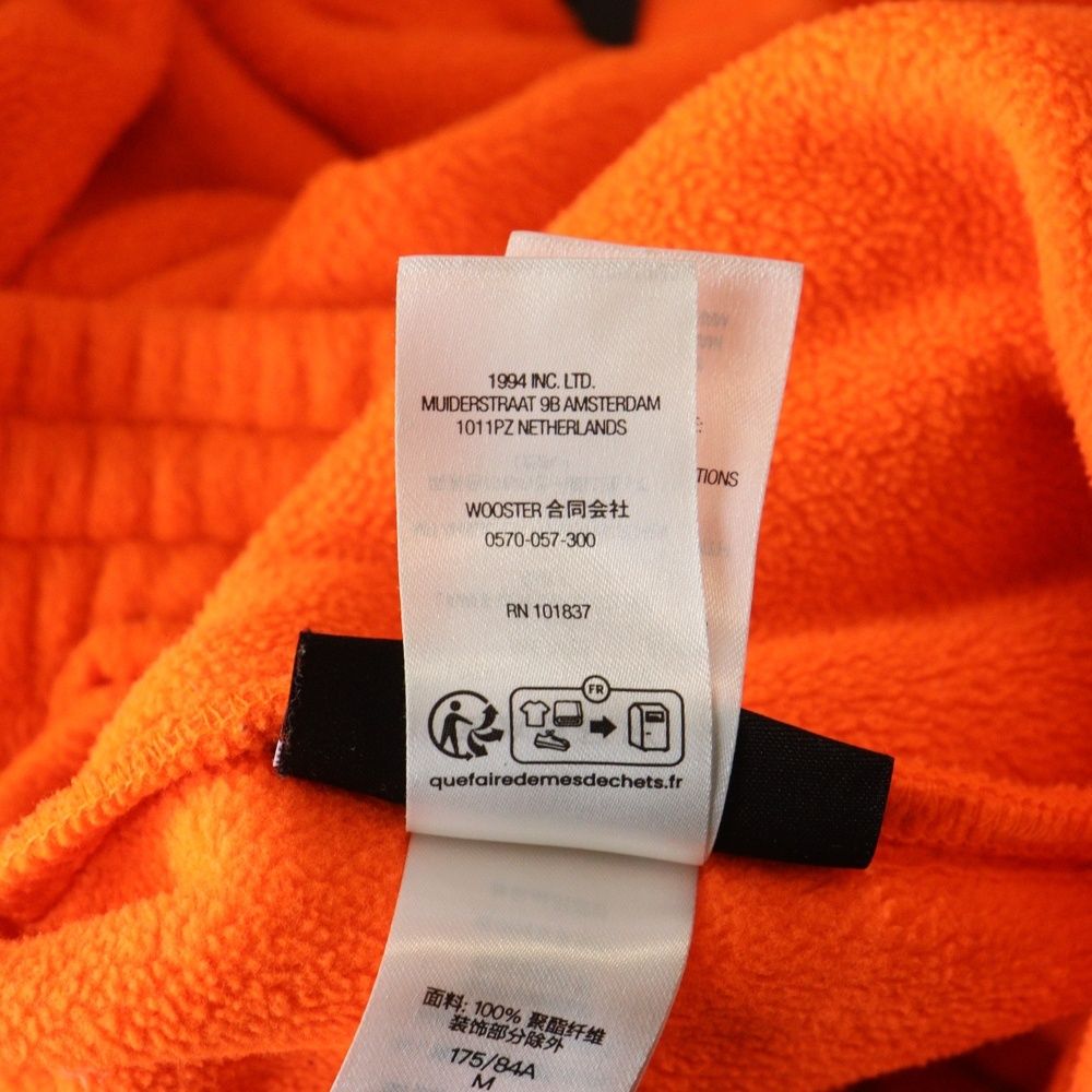 SUPREME シュプリーム 19 AW POLARTEC Pant ポーラーテック ワッペンロゴ フリース スウェット ジョガーパンツ オレンジ チノパン パンツ メンズ