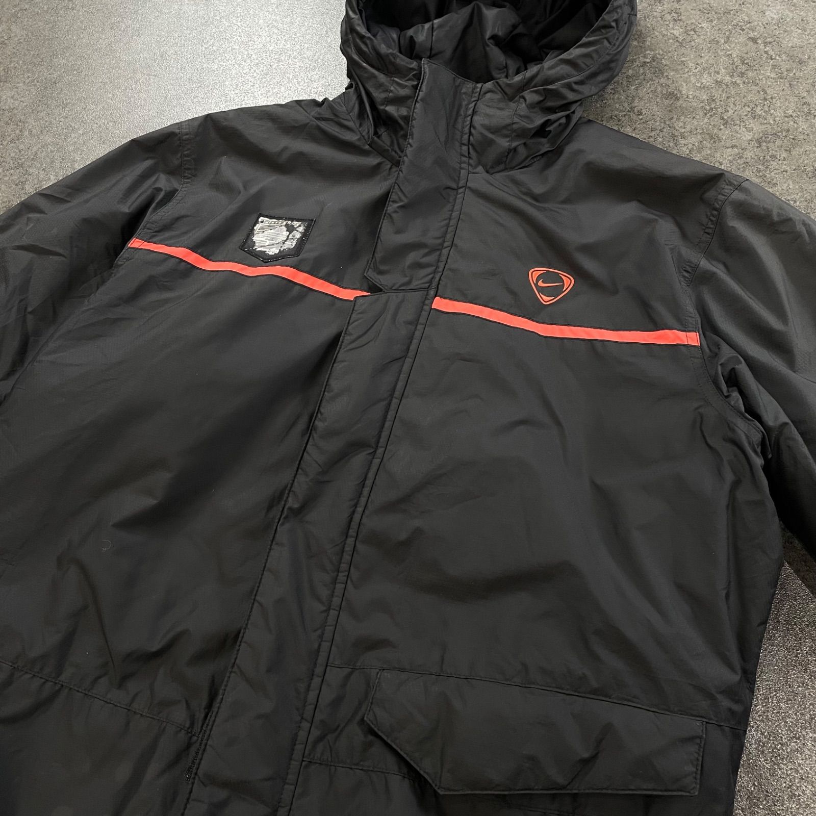 希少 帝京魂 珍品 高校サッカー 名門 00s NIKE Bench Coat Jacket