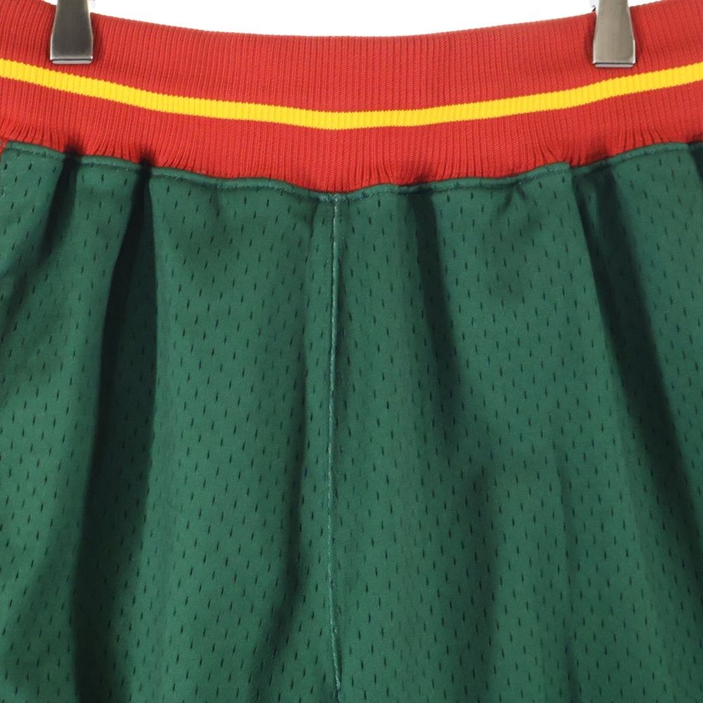 Mitchell-Ness ミッチェル アンド ネス NBA ROAD SHORTS 95-96 オーセンティックロードゲームショーツ ハーフパンツ グリーン チノパン パンツ メンズ