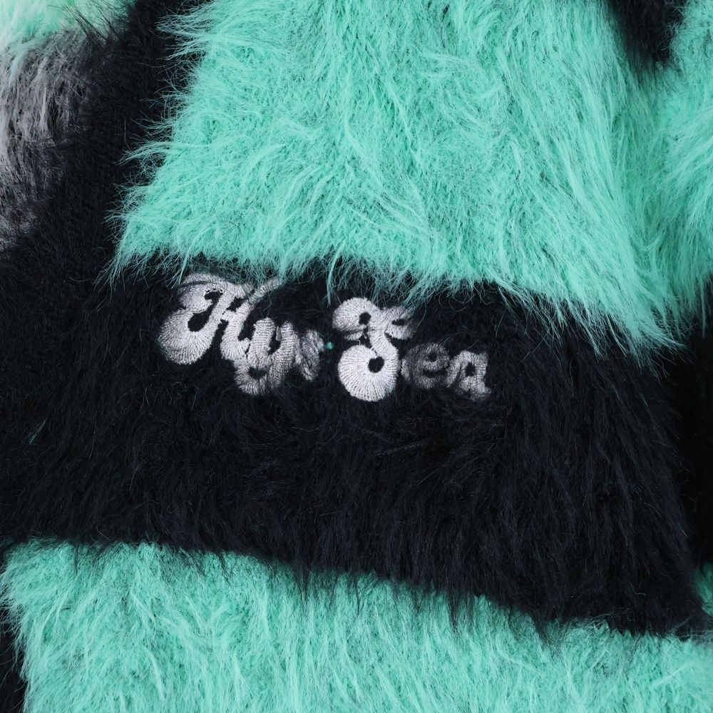 WIND AND SEA ボーダーカーディガン WIND AND SEA (ウィンダンシー) ×HYSTERICGLAMOUR ボーダー ニット