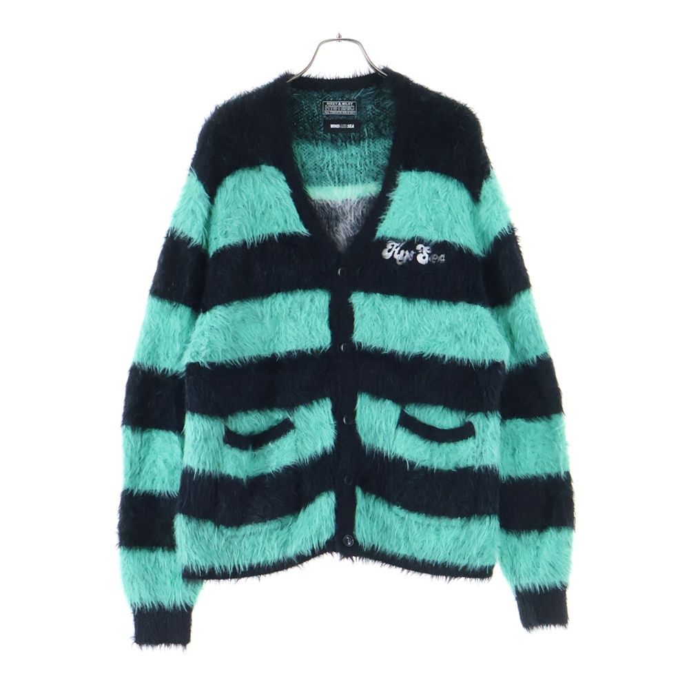 WIND AND SEA (ウィンダンシー) ×HYSTERICGLAMOUR ボーダー ニット