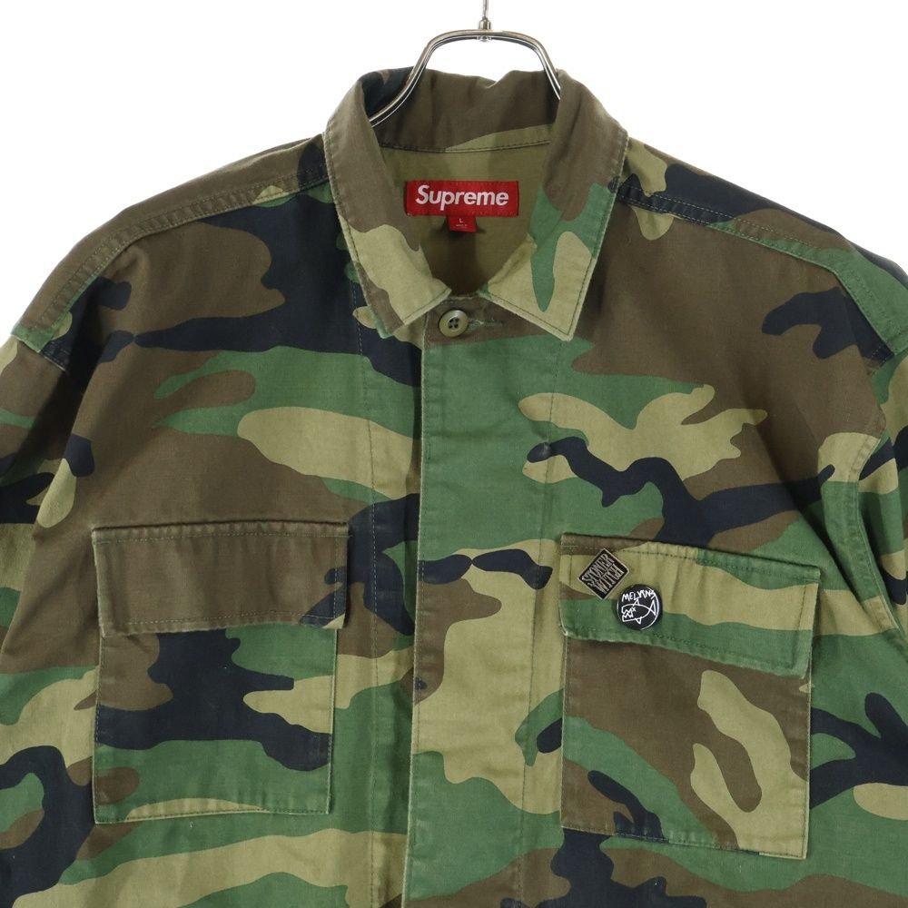 SUPREME (シュプリーム) 24SS ×Melvins BDU Jacket メルヴィンズ カモ