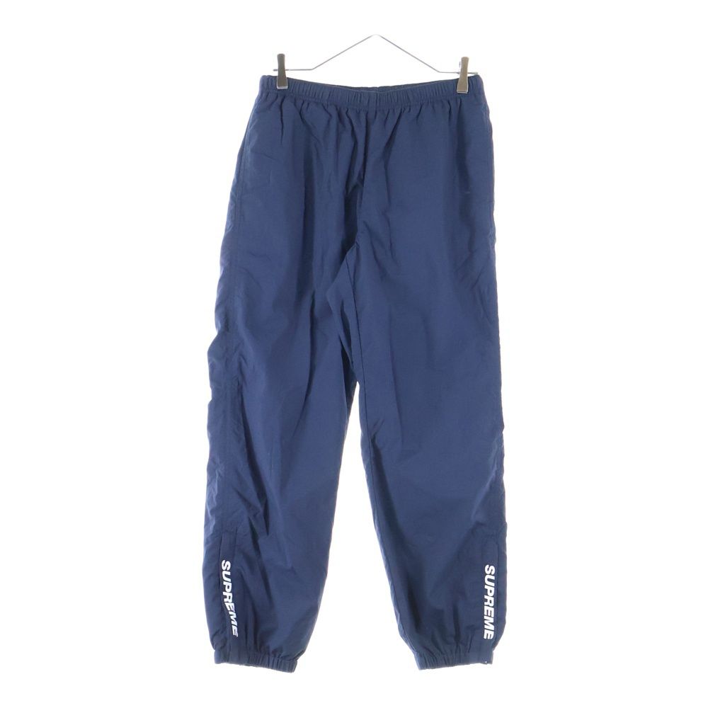 Supreme ネイビー ナイロンパンツ Small　薄手 SUPREME (シュプリーム) 18AW Warm Up Pants ウォームアップ ナイロン